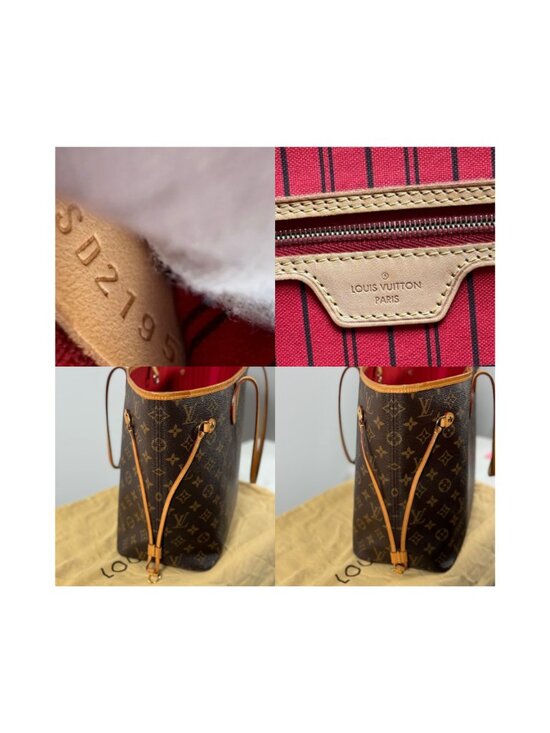 Louis Vuitton Monogram Neverfull MM w/ Dust Bag - Picture 4 of 11
